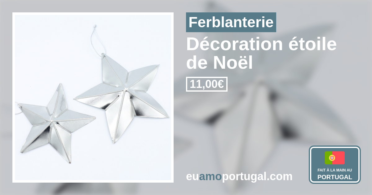 Coeur à Suspendre En Métal Père Noël Fait Les Jouets 10x10 CM - Cocoon Bis
