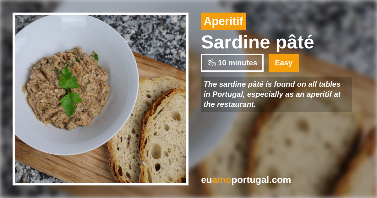 Sardine pâté portuguese recipe original Simple and Quick